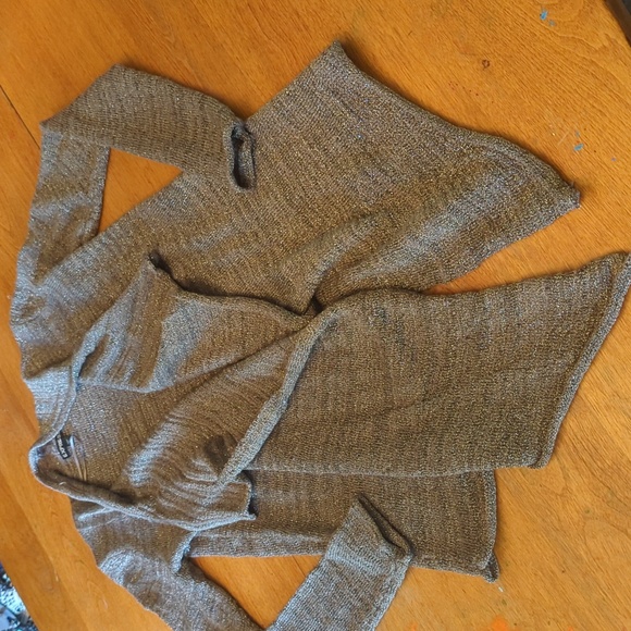 Express Sweaters - Express waterfall sparkly sweater